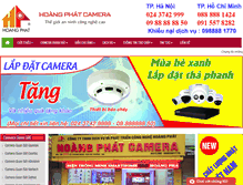 Tablet Screenshot of hoangphatcamera.com